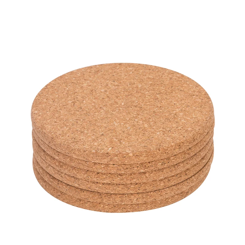 

Vintage Table Mat Wood Insulation Waterproof Japanese Moisture Absorption Pad Heat Resistant Coasters Dining Placemats KK60TM