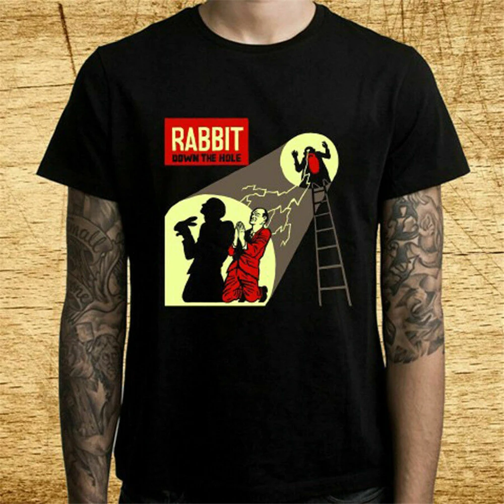 Черная Мужская футболка с логотипом Billy Talent Rabbit Down The Hole Размер S до 2Xl Спортивная |