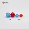 50Pcs About 0.5Inch Mini 15MM Can Open Colored Transparency Plastic Capsule Toy Surprise Ball Tiny Container Making Things Model 6