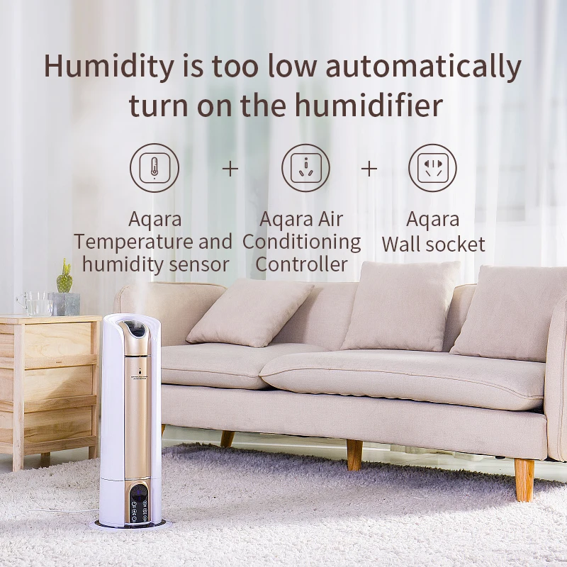 Aqara Temperature Humidity Sensor Environment Air Pressure Mijia Smart ZigBee Sensrs Wireless Control For Mi Home Gateway