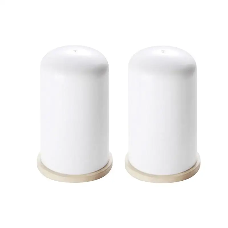 

OUNONA 2PCS Cotton Swabs Container Dustproof Swabs Box Storage Case Toothpick Holder Cotton Pads Storage Box for Home