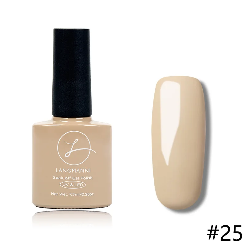 Nusx Yellow France Gel Nail Polish Vernis Semi Permanant UV Gel polish Nail Art Design Manicure 5