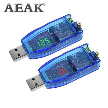 

DC-DC 5V to DC 1-24V LED Adjustable Potentiometer USB Step Up/Down Buck Boost Converter Power Supply Voltage Regulator Module