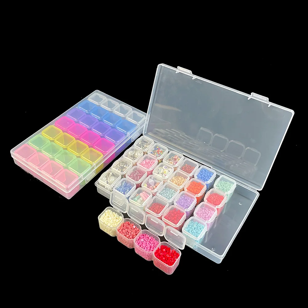 Lot De 40 Pièces De Cire Pour Peinture Diamant Avec Boîte De