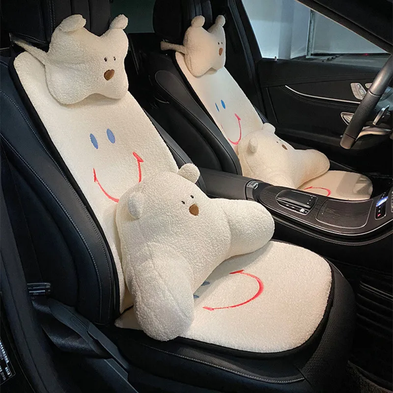 2020 New Arrival Creative Fashion Warm Plush Car Interior Decoration