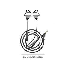 Wired Earphones 1 2m Wire HIFI Sound Headset Mobile Phone Gaming Headphone with Mic