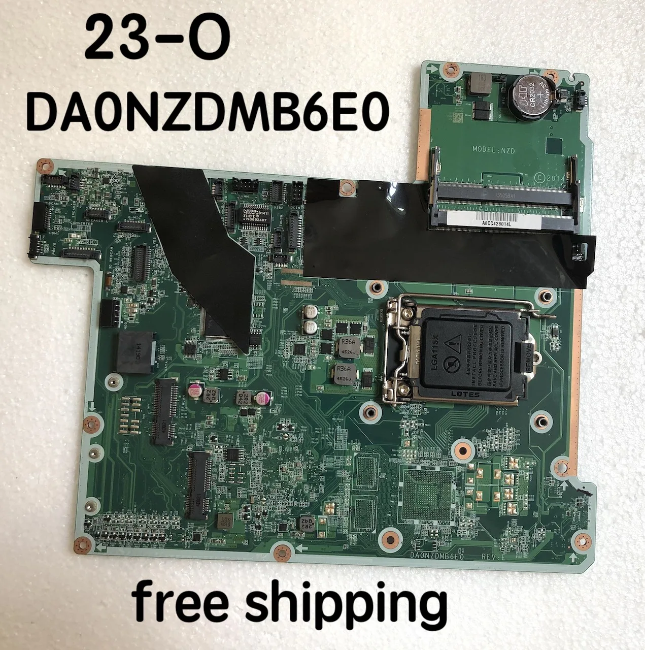 Материнская плата AIO DA0NZDMB6E0 для hp Pavilion 23 23-O, протестированная на, полностью работает