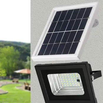 

40W LED Solar Powered Wall Light Waterproof Floodlight With Remote Control For Garden Lighting Energy Saving