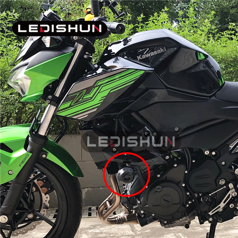 Для Kawasaki Z400 Z 400 18 19 мотоцикл Краш Pad Рамка слайдер защита от падения