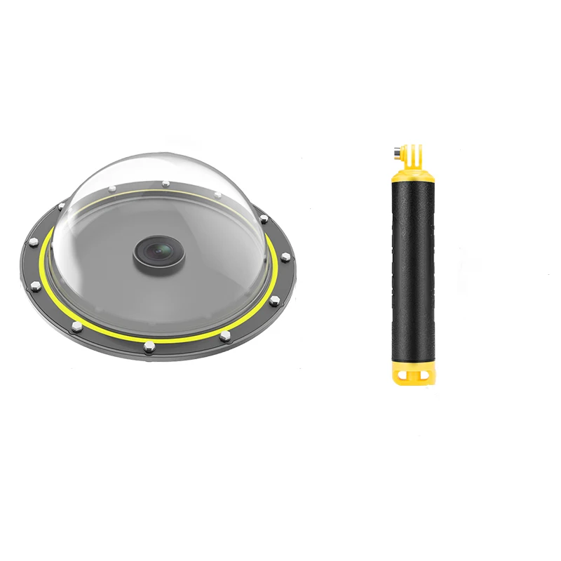 Купол порт Крышка 30 м водонепроницаемый чехол Корпус Дайвинг с плавающей