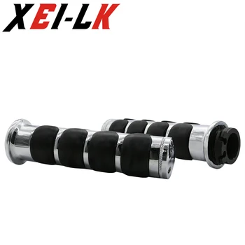 

1 Inch Chrome Handle Bar Hand Grips For Honda Shadow VLX600 DLX600 VT600 VTX1800 2002-2006 21A