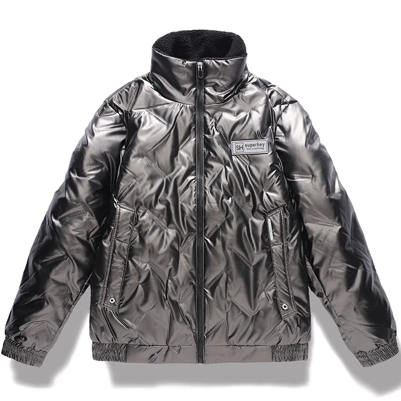 New Bread Down Jacket 2022 Male Winter Down Jacket Solid Thick Warm Loose Coats Jacket for Men Style Youth Man Jacket Parka