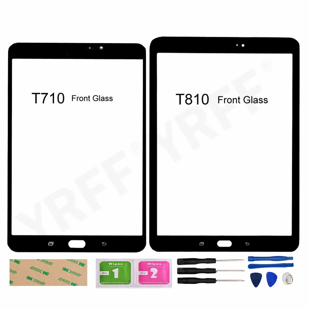Стеклянная панель для Samsung Galaxy Tab S2 8 0 T710 / 9 7 T810 (без сенсорного ЖК-экрана) переднее