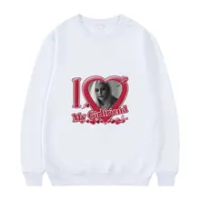 Phoebe Bridgers Face Artwork Sweatshirt Art Moon Song Motion Sickness Garden Song Indie Music Print Tracksuit Men Funny Pullover