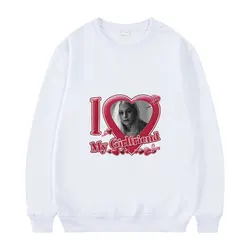 Sudadera con estampado de cara de los Bridgers para hombre, chándal divertido con estampado de música independiente, arte de la Luna, Canción de movimiento, jardín