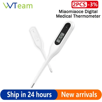 

Miaomiaoce Digital Medical thermograph for Children Adults Mouth Underarm Temperature Clinical Detecting Safe