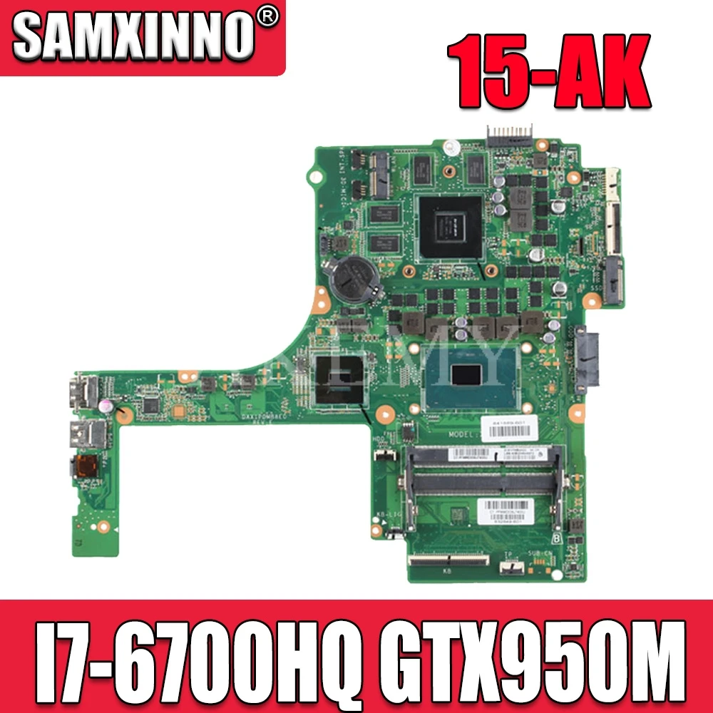 Akemy 832848-001 832848-601 Voor Hp Pavilion 15-AK Serie Laptop Moederbord DAX1PDMB8E0 I7-6700HQ Cpu GTX950M Gpu Moederbord Akemy 832848-001 832848-601 Voor Hp Pavilion 15-AK Serie Laptop Moederbord DAX1PDMB8E0 I7-6700HQ Cpu GTX950M Gpu Moederbord