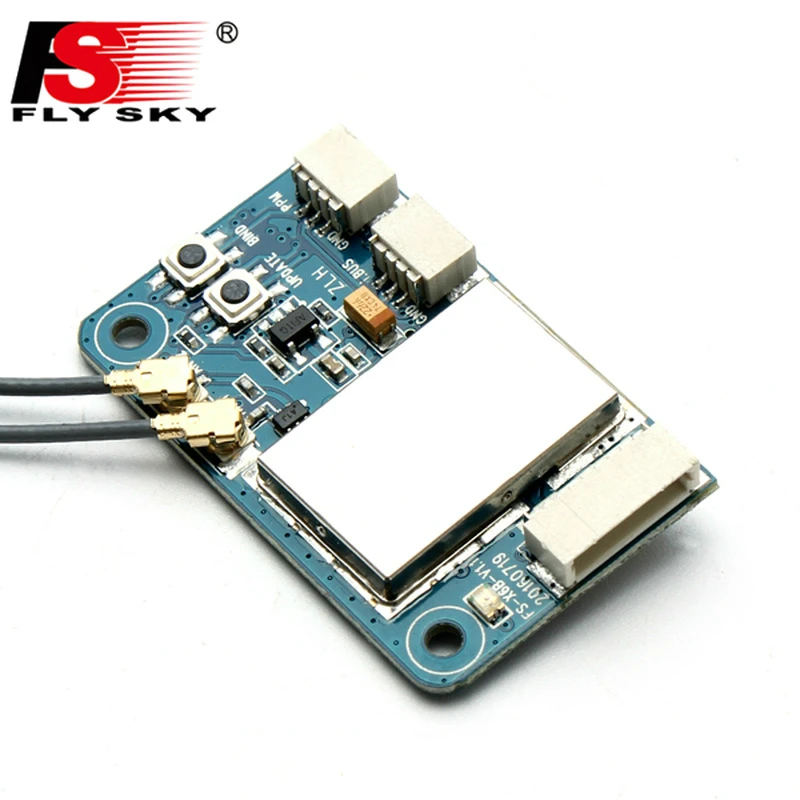 Радиоприемник FLYSKY X6B 2 4G 6CH IBUS PPM PWM для I10/I6S/I6/I6X/I4X радиопередатчик RC FPV Дрон самолет