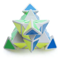 Треугольный Кубик Рубика tetrahedron Cube Cubo Magico speed, карманный стикер, головоломка, куб, профессиональные развивающие игрушки gxwj