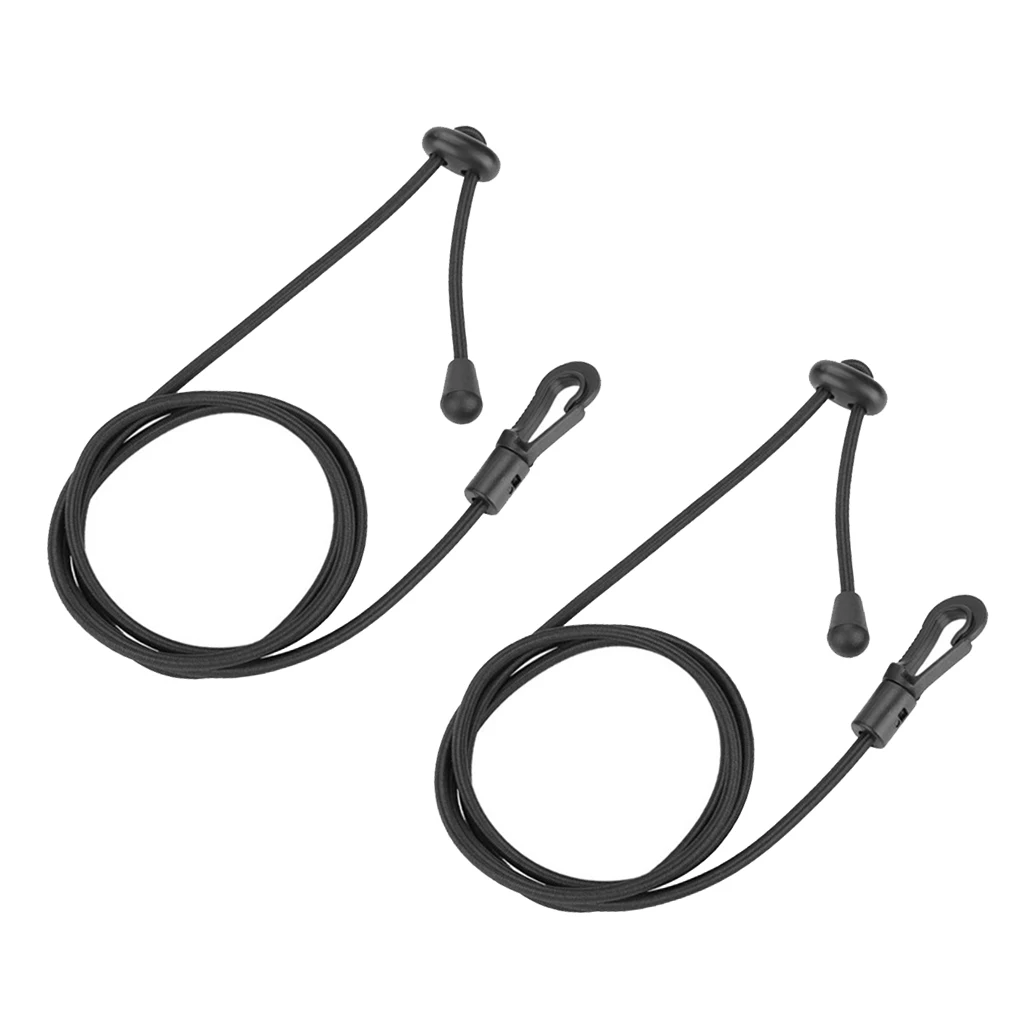 2 Piece Kayak Rod Paddle Safety Strap Adjustable Drawstring to Secure