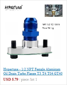 Hypertune-" 50 мм BOV запорный клапан алюминиевый переходный фланец для TiAl 50 мм выдувные клапаны адаптер HT5981