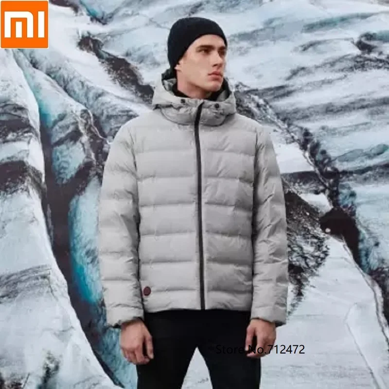 Youpin Cottonsmith мужская куртка с температурным контролем и подогревом 90% белый гусиный