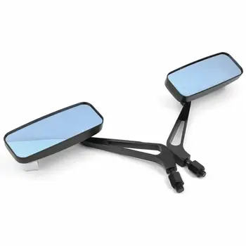 

Motorcycle Side Mirrors Rear View Adjustable Replacement Parts Set 1 pair