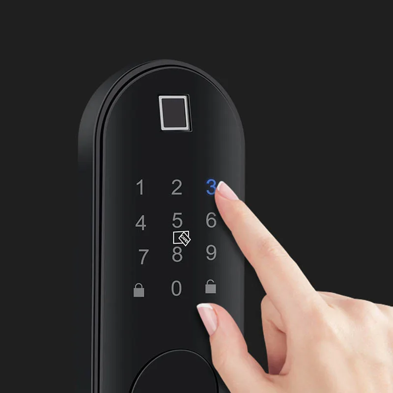 

Fingerprint Lock Smart Padlock Thumbprint Door Padlocks Anti-Theft Fingerprint Lock