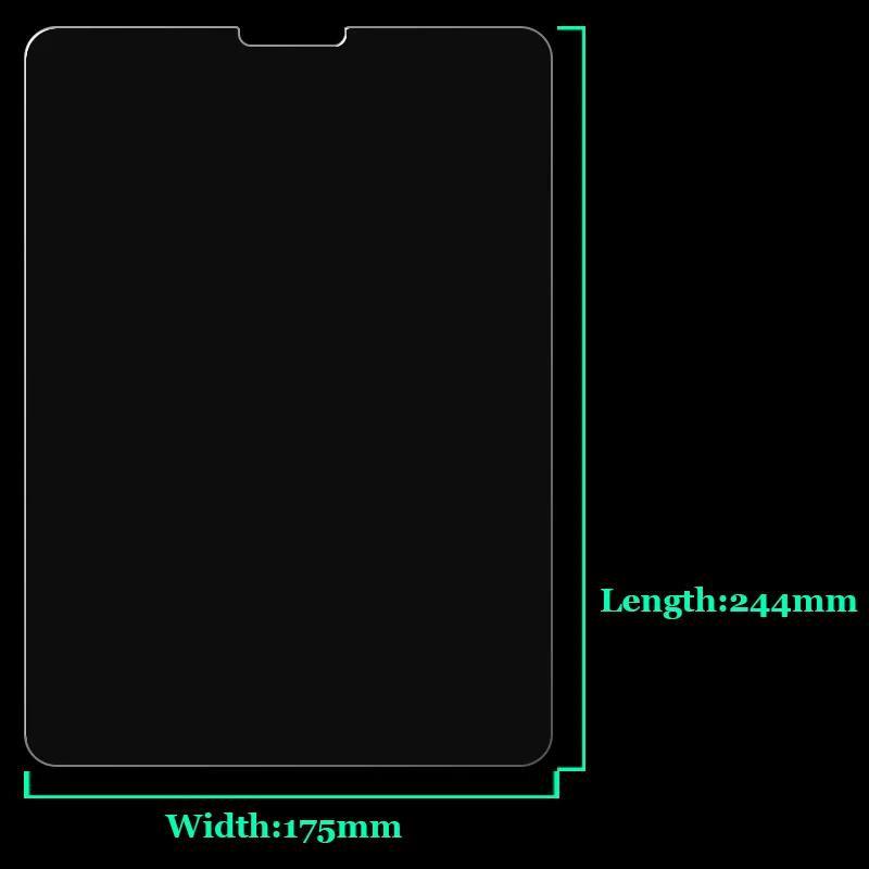 Для Apple iPad Pro 11() 11," A2013 A1934 a1989 A80 закаленное стекло 9H 2.5D Премиум Защитная пленка для экрана