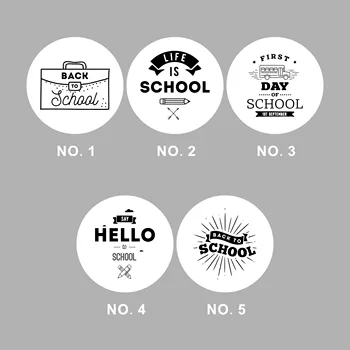 

Wholesale 680PCS 2.5CM Gift Wrapping Sticker DIY Packing Circular/Round Stickers Back To School September New Term