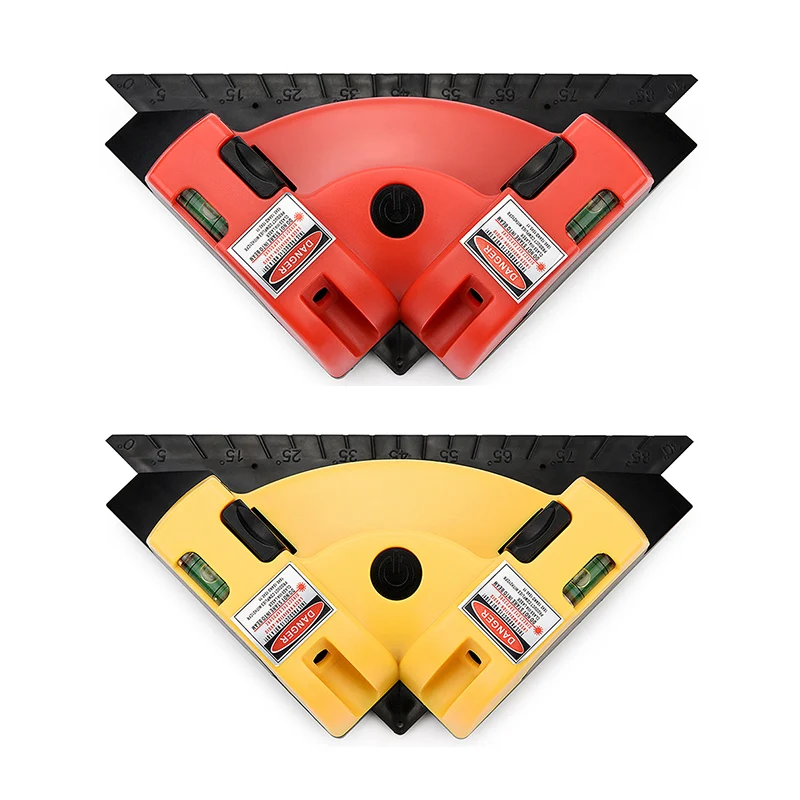 

Laser Level With A Double Leveling Bubble Two Suction Cups Square Level Instrument Levels 90 Degree Laser Leveling Device