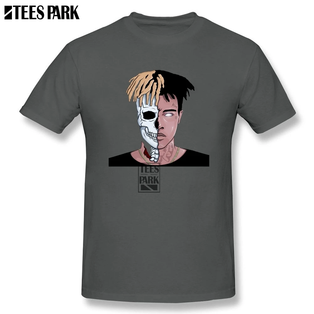 XXXtentacion Merch Cotton T Shirts Men Crew Neck Short Sleeve Rapper Hip Hop Tee Shirt Plus Size Teenage Stunning Offensive | Мужская