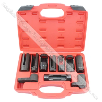 

10pcs Sensor & Sending Unit Socket Set Oxygen Sensor Socket Hand Tool Set