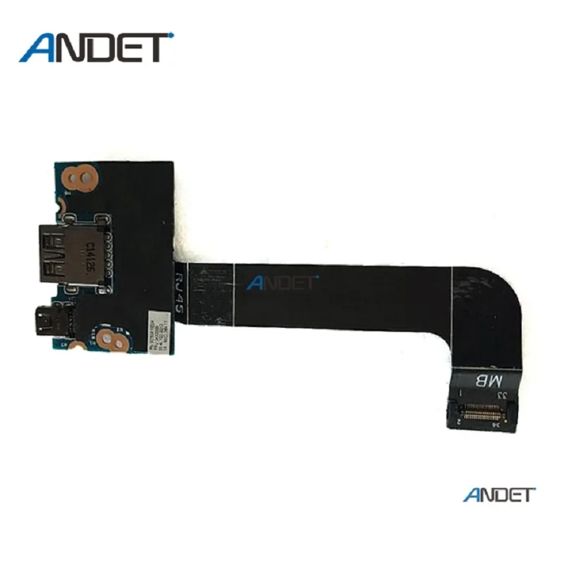 Оригинал для Lenovo ThinkPad X1 Carbon GEN 2nd 3rd Audio Subcard RJ45 USB порт плата с кабелем 04X5600 00HN985 04X5599
