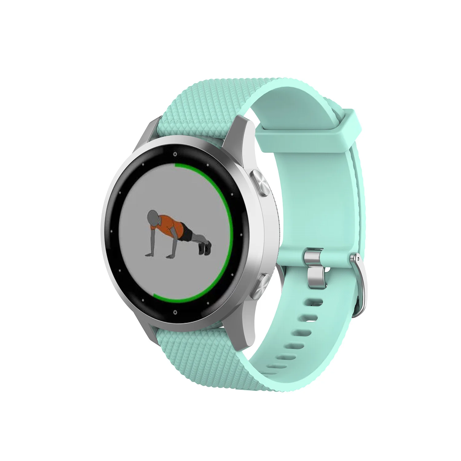FIFATA текстура яркие силиконовые часы ремешок для Garmin Vivoactive 4S умный Браслет сменная часть для Vivoactive 4S