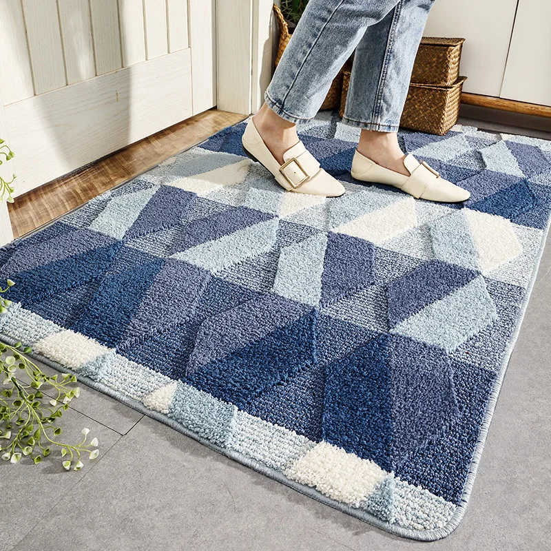 

Eovna Door Mats for Outdoor Indoor Ant-Slip Bathroom Carpet Rugs Printed Hallway Entrance Doormat Kitchen Rugs