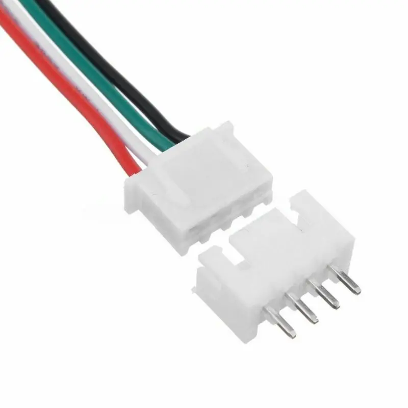 

10 Set Mini Micro JST XH 2.54mm 4 Pin Connector Plug With 24AWG 1007 Wires 15cm