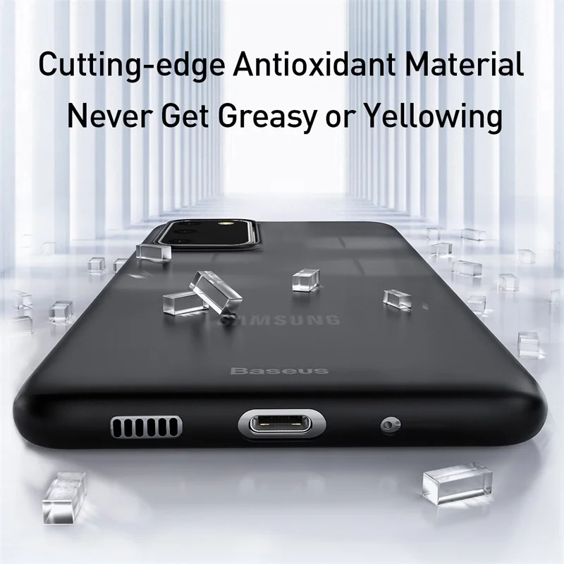 Baseus Phone Case For Samsung S20 Plus Ultra Thin 0.4mm Protector Cover For Samsung Galaxy S20 Ultra for Samsung S20 Back Case Baseus Phone Case For Samsung S20 Plus Ultra Thin 0.4mm Protector Cover For Samsung Galaxy S20 Ultra for Samsung S20 Back Case