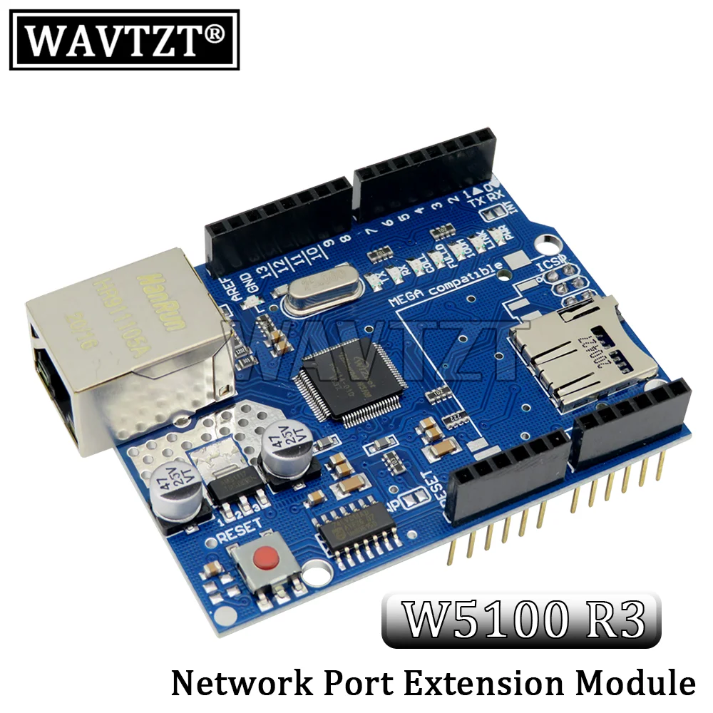 Uno Shield Ethernet Shield W5100 R3 Uno Mega 2560 1280 328 Unr R3 Solo Scheda Di Sviluppo W5100 Per Arduino