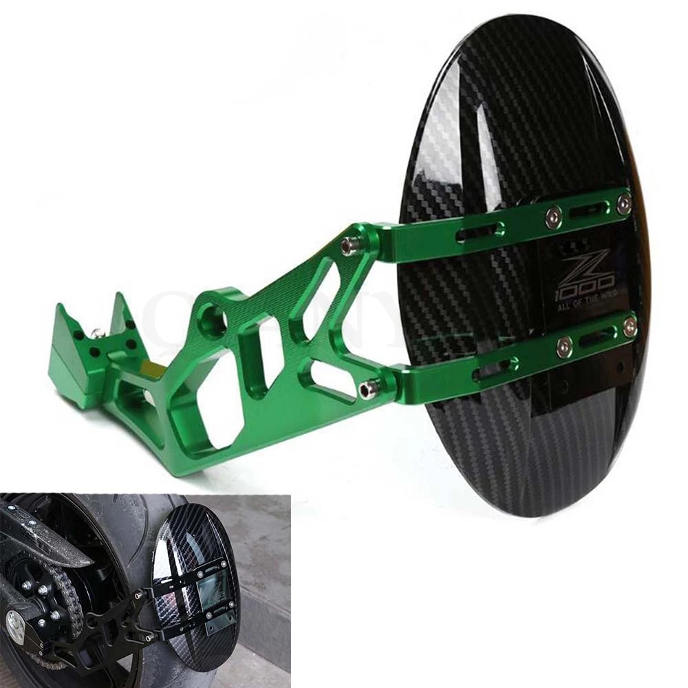 

For Kawasaki Z1000 2010-2017 Motorcycle Accessories CNC Aluminum Alloy Rear Wheel Tire Fender Bracket Mudguard