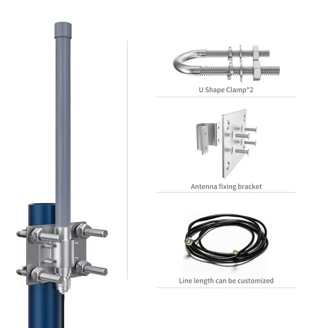 Câble d'antenne faible perte LoRa Sigfox connecteur Type-N mâle-mâle