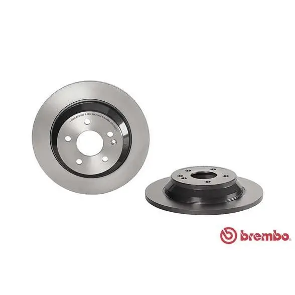 Диск тормозной MERCEDES VITO(447) 14- задний D=330мм. BREMBO 08