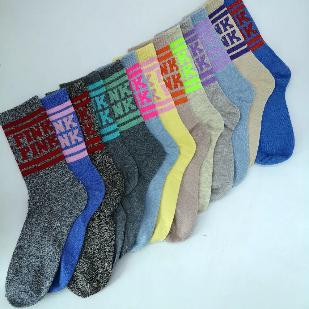 Женские носки с надписью Harajuku 3 пара/лот Calcetines винтажные Skarpetki Damskie уличная забавные носки Calcetines мягкие носки Sokken