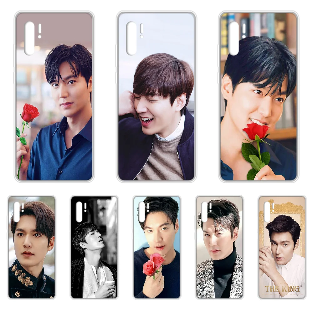 Корейский чехол для телефона KPOP Lee MinHo HUAWEI p 8 9 10 20 30 40 P pro Smart 2017 2019 Z lite прозрачный с