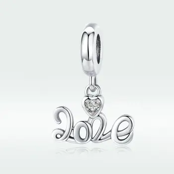 

2020 New Year Pendant 925Sterling Silver Bracelet Necklace DIY Jewelry Accessory 40JF