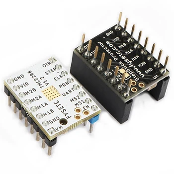 

TMC2208 V1.2 Stepstick Stepper Motor Driver Module with Heat Sink for 3D Printer UY8