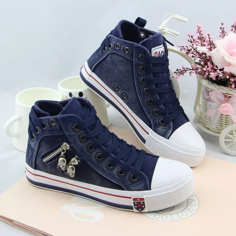 Autumn& Winter New Style Canvas High Shoes AliExpress EBay