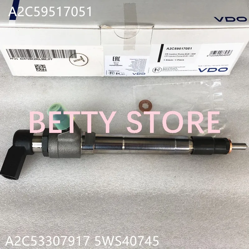 Инжектор Common rail A2C59517051 BK2Q-9K546-AG A2C53307917 5WS40745 1746967 костюм Ranger/Mazda BT50/Ford transit