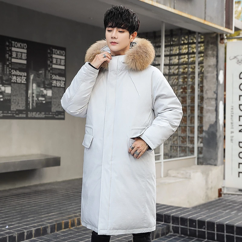 Gay Winter Coat With Thick Long Collars Outdoor Youth Down Jacket In South Korea Down Jackets Aliexpress