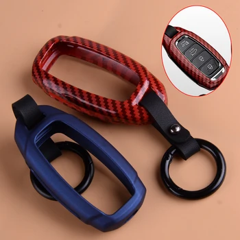 

CITALL Smart Key Case Cover Holder Shell Fit For Hyundai Elantra GT I30 Grandeur IG Azera Ix35 Solaris Accent Santa 2018 2019